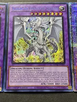Albion The Sanctifire Dragon + Borreload Furious Dragon + Dragonlord | YuGiOh! - Image 5