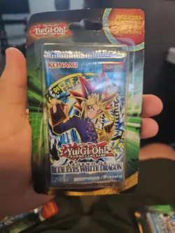Yu-Gi-Oh TCG Legend of Blue Eyes White Dragon Blister Booster Pack MINT - Image 1