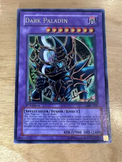 Yu-Gi-Oh! Dark Paladin 1st Edition MFC-105 Original Artwork Ultra Rare LP/MP - Image 1