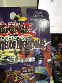 Yu-Gi-Oh Labyrinth of Nightmare Blister Booster Pack 1st Edition Konami (SEALED) - Image 3