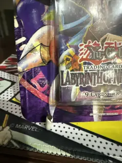 Yu-Gi-Oh Labyrinth of Nightmare Blister Booster Pack 1st Edition Konami (SEALED) - Image 5