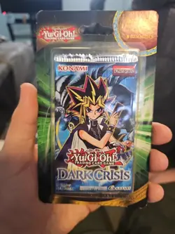 Yugioh Dark Crisis Sealed Booster Blister Pack with 10 Extra Bonus Cards 2017 - Image 1