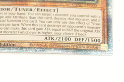 YuGiOh Visas Starfrost (Starlight Rare) CYAC-EN100 Cyberstorm Access 1st Edition - Image 4