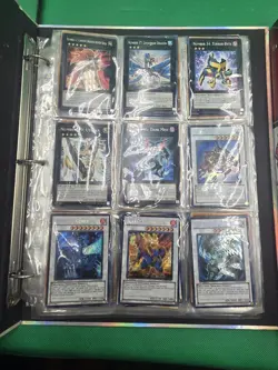 Lot Of 2 Yu-Gi-Oh Card Storage Binders With Cards Fair SX34 - Image 3
