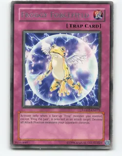 Froggy Forcefield #LODT-EN073 Rare Yugioh Card - Image 1