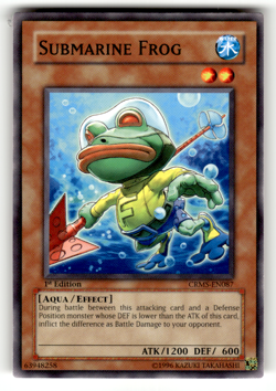 Submarine Frog CRMS-EN087 1st Edition Common Crimson Crisis LP - Image 1