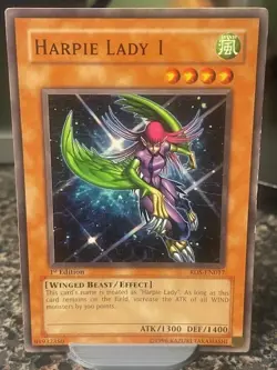 Yugioh Single Card Harpie Lady 1 Non Holo 1st Edition English RDS-EN017 VLP - Image 1