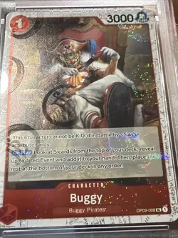 2025 One Piece Buggy Uncommon Secret Rare Sparkle Foil PRB02 English #8 PSA 10 - Image 4