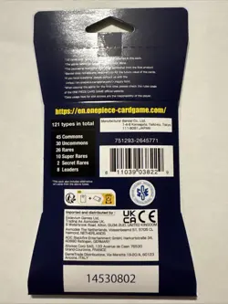 ONE PIECE OP-01 ROMANCE DAWN PRE-ERRATA SLEEVED PACK FACTORY SEALED - Image 3
