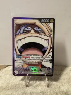 Monkey D. Luffy (Alt Art) OP09-061 L Emperors in the New World ONE PIECE TCG - Image 1