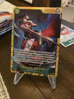 One piece TCG OP14-119 Dracule Mihawk (SEC) - - The Azure Sea's Seven (OP14) - Image 1
