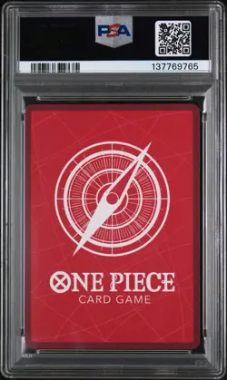 2025 ONE PIECE OP10-ROYAL BLOOD #042 USOPP ALTERNATE ART PSA GEM MINT 10 - Image 2