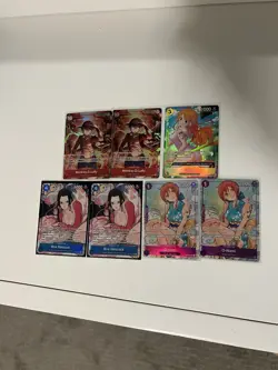 One Piece TCG Lot (Illustration Box, ST17 Boa Hancock, Nami, ST10 Luffy) - Image 1