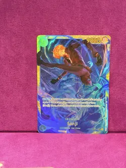 Sanji OP06-119 Wings of the Captain One Piece English SEC Foil TCG - Image 1