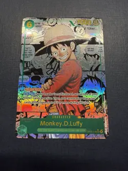 Monkey.D.Luffy (118) (Super Alt Art) OP13-118 Carrying On His Will English MANGA - Image 2