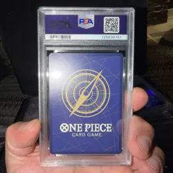 2025 LIM ONE PIECE OP10-037 ROYAL BLOOD ALTERNATE ART PSA 10 and ULTI PSA10 - Image 2