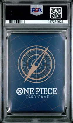 2025 ONE PIECE OP11-A FIST OF DIVINE SPEED SPECIAL ALTERNATE ART STUSSY PSA 10 - Image 2