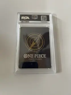 2025 ONE PIECE OP11-A FIST OF DIVINE SPEED SPECIAL ALTERNATE ART STUSSY PSA 10 - Image 2