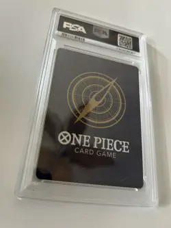 2025 ONE PIECE OP11-A FIST OF DIVINE SPEED SPECIAL ALTERNATE ART STUSSY PSA 10 - Image 3