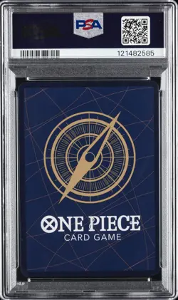 2025 ONE PIECE OP11-A FIST OF DIVINE SPEED SPECIAL ALTERNATE ART STUSSY PSA 10 - Image 2