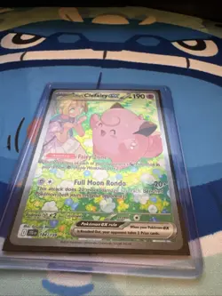 Lillie's Clefairy EX 184/159 SIR Journey Together Card NM Condition Pokemon TCG - Image 2