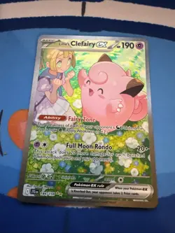 Lillie's Clefairy EX 184/159 SIR Journey Together Card NM Condition Pokemon TCG - Image 4