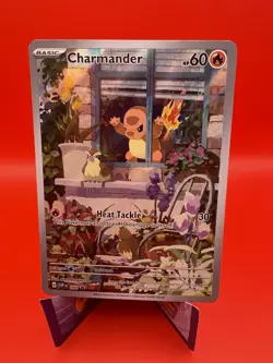 2023 Pokemon Charmander Holo 044 Scarlet & Violet Promo English Near Mint - Image 1