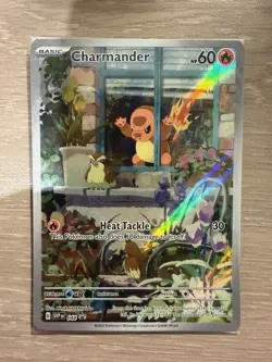 Charmander SVP 044 Black Star Promo Scarlet And Violet Pokemon Card Near Mint - Image 1