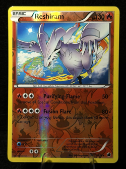 Pokemon TCG Reshiram 17/116 Plasma Freeze Reverse Holo NM - Image 1