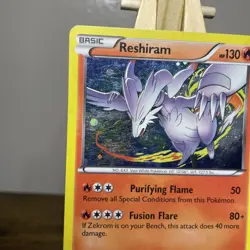 Pokemon TCG Reshiram 17/116 Plasma Freeze Holo MP - Image 2