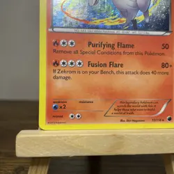Pokemon TCG Reshiram 17/116 Plasma Freeze Holo MP - Image 4