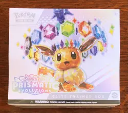 Pokemon TCG Prismatic Evolutions Elite Trainer Box ETB Brand New & Sealed - Image 1