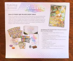 Pokemon TCG Prismatic Evolutions Elite Trainer Box ETB Brand New & Sealed - Image 2