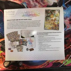 Pokemon TCG Prismatic Evolutions ETB Elite Trainer Box Brand New Factory Sealed - Image 2