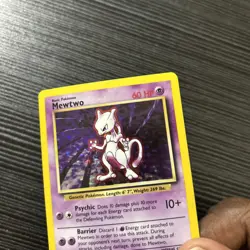 Mewtwo 10/102 Pokemon TCG 1999 Base Set Holo Unlimited Rare - Image 2