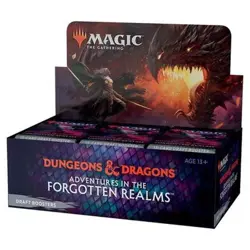 1x Adventures in the Forgotten Realms: Draft Booster Box New Sealed Product - M - Image 1