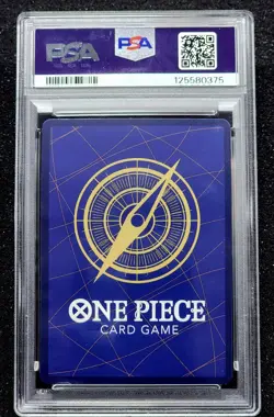 2025 One Piece OP11-118 Monkey D Luffy SEC A Fist of Divine Speed PSA 10 - Image 2
