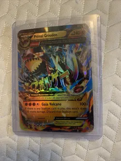 Primal Groudon EX (Omega) 86/160 XY - Primal Clash Holo - Image 1