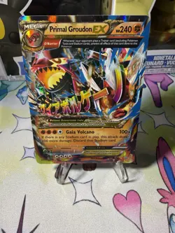 Primal Groudon EX (Omega) 86/160 XY - Primal Clash Holo - Image 1