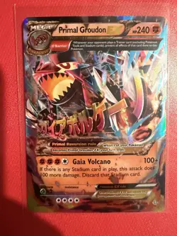 Primal Groudon EX (Omega) 86/160 XY - Primal Clash Holo - Image 1