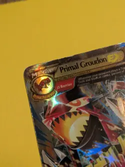 Primal Groudon EX (Omega) 86/160 XY - Primal Clash Holo Heavily Played - Image 3