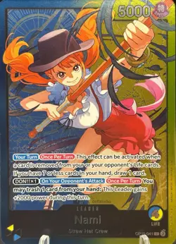 • Nami • OP11-041 Nami Deck Learn Together Foil One Piece TCG NM - Image 1