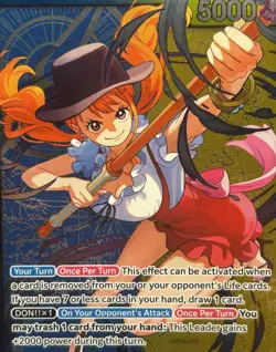 • Nami • OP11-041 Nami Deck Learn Together Foil One Piece TCG NM - Image 2