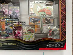 NEW Pokemon Paldean Fates Great Tusk Iron Threads Ex Premium Collection Lot of 6 - Image 5