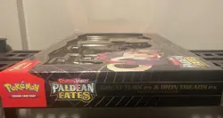 New🔥Pokemon TCG Paldean Fates Great Tusk Iron Threads Ex Premium Collection - Image 2