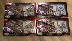 Pokemon Paldean Fates Great Tusk Iron Threads Ex Premium Collection Lot of 4 New - Image 1