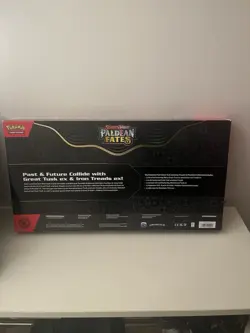 Pokemon TCG Paldean Fates Great Tusk ex & Iron Threads ex Premium Collection NEW - Image 2