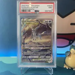 Glaceon VSTAR GG40/GG70 PSA 9 POKEMON CARD ENGLISH SWSH CROWN ZENITH FULL ART - Image 1