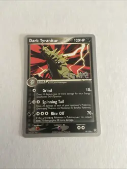 Dark Tyranitar (Takashi Yoneda) 19/109 2005 World Championship Decks - Image 1