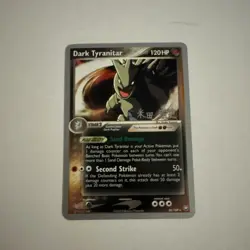 Dark Tyranitar 20/109 Pokemon Team Rocket Returns 2005 World Championship Deck - Image 1